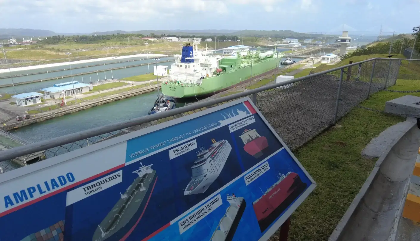 Panama Canal Agua Clara Vistors Center
