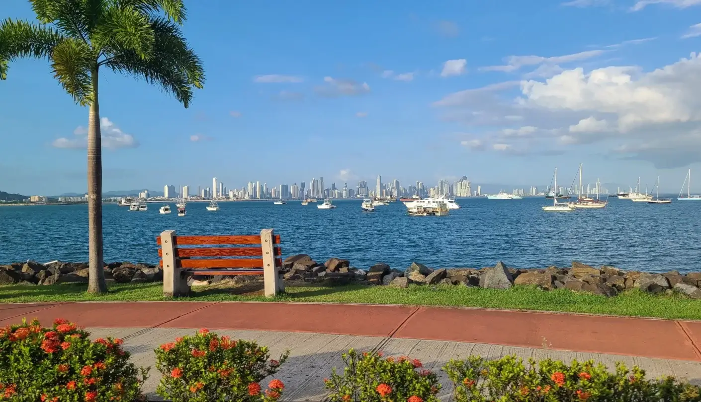 Panama City Skyline from Amador Causeway