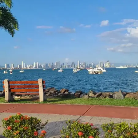 Panama City Skyline from Amador Causeway